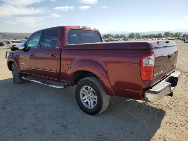 5TBDT441X6S550033 - 2006 TOYOTA TUNDRA DOUBLE CAB SR5 MAROON photo 2