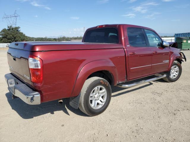 5TBDT441X6S550033 - 2006 TOYOTA TUNDRA DOUBLE CAB SR5 MAROON photo 3