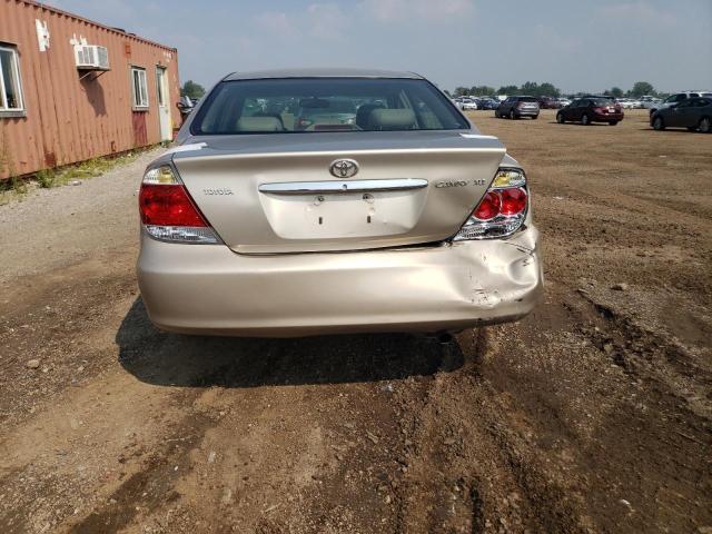 4T1BE30K86U653783 - 2006 TOYOTA CAMRY LE ბეჟი ფოტო 6