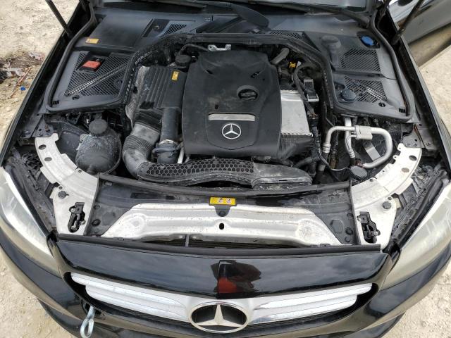 55SWF4JBXFU092145 - 2015 MERCEDES-BENZ C 300 BLACK photo 11