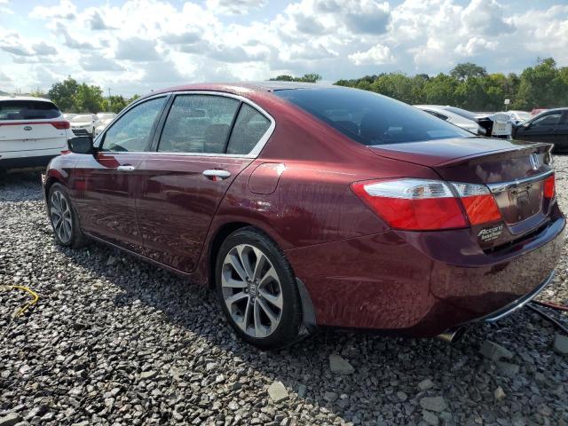 1HGCR2F5XFA256023 - 2015 HONDA ACCORD SPORT 勃艮第红 照片 2