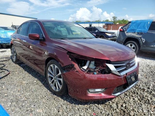 1HGCR2F5XFA256023 - 2015 HONDA ACCORD SPORT 勃艮第红 照片 4