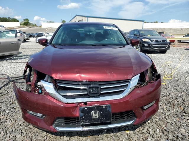 1HGCR2F5XFA256023 - 2015 HONDA ACCORD SPORT 勃艮第红 照片 5