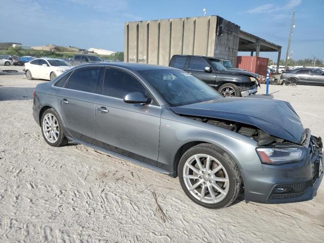 WAUBFAFL0GN016157 - 2016 AUDI A4 PREMIUM S-LINE GRAY photo 4