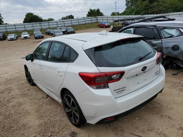 4S3GTAL68N3712936 - 2022 SUBARU IMPREZA SPORT WHITE photo 2