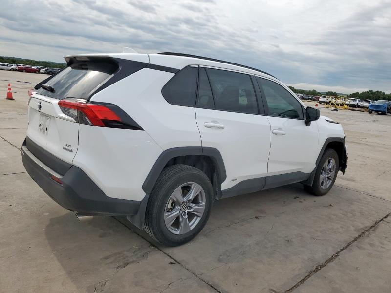 4T3LWRFV2PU108810 - 2023 TOYOTA RAV4 LE Weiß Foto 3