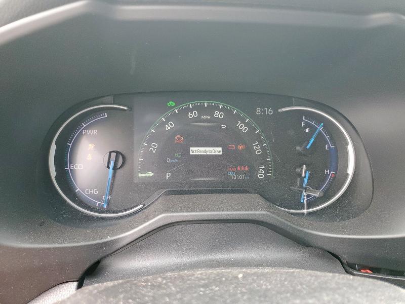 4T3LWRFV2PU108810 - 2023 TOYOTA RAV4 LE Weiß Foto 9