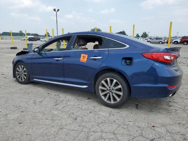 5NPE34AF2GH355398 - 2016 HYUNDAI SONATA SPORT 蓝色 照片 2