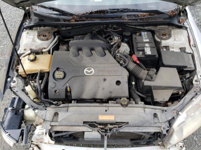 1YVFP82D545N66713 - 2004 MAZDA 6 S SILVER photo 11