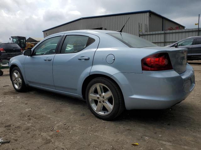 1C3CDZCG6DN526337 - 2013 DODGE AVENGER SXT BLUE photo 2