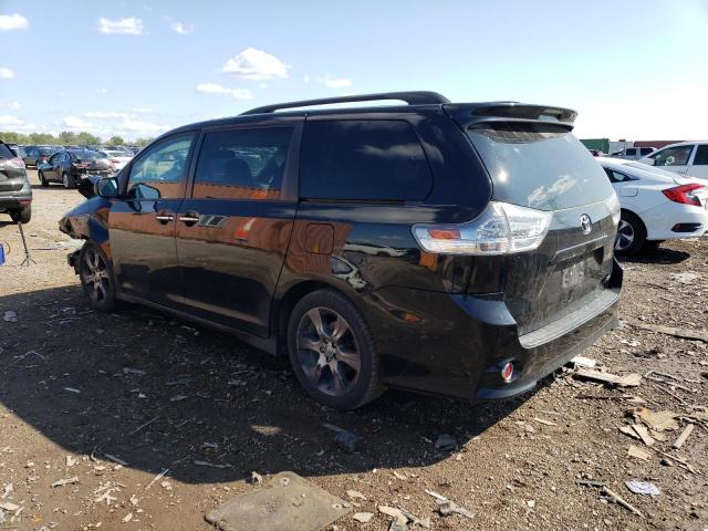 5TDXK3DC3FS534159 - 2015 TOYOTA SIENNA SPORT BLACK photo 2