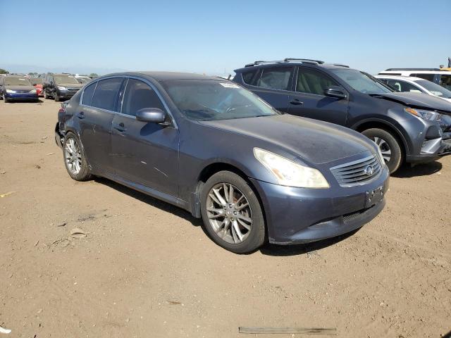 JNKBV61F98M262635 - 2008 INFINITI G35 BLUE photo 4