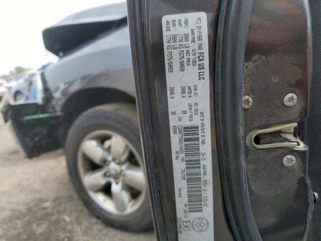 1C6RR7TM4GS144631 - 2016 RAM 1500 SLT GRAY photo 12