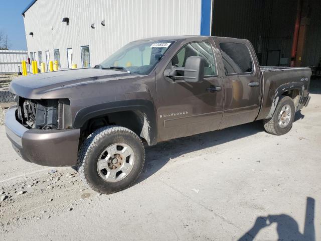 2GCEK13M671615669 - 2007 CHEVROLET SILV1500 4 K1500 CREW CAB GRAY photo 1