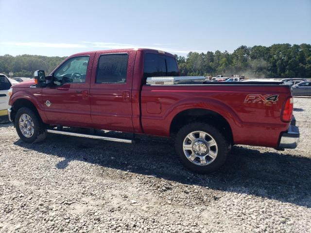 1FT7W2BT3FEB58828 - 2015 FORD 1220 HST SUPER DUTY RED photo 2