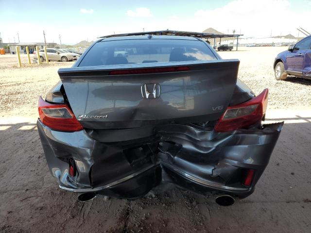 1HGCT2A87DA012765 - 2013 HONDA ACCORD EXL GRAY photo 6