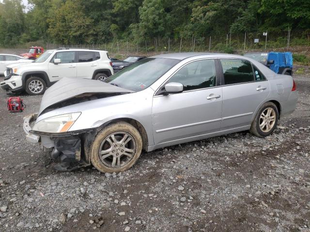 1HGCM56387A017201 - 2007 HONDA ACCORD SE SILVER photo 1