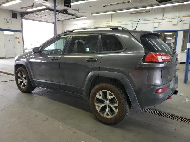 1C4PJMBS1HW577033 - 2017 JEEP CHEROKEE TRAILHAWK CHARCOAL photo 2