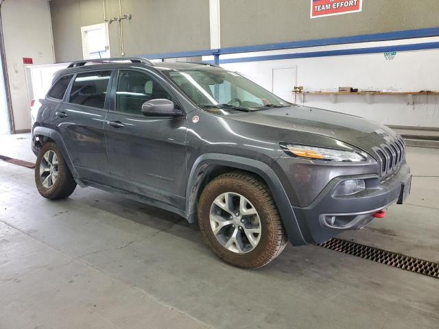 1C4PJMBS1HW577033 - 2017 JEEP CHEROKEE TRAILHAWK CHARCOAL photo 4