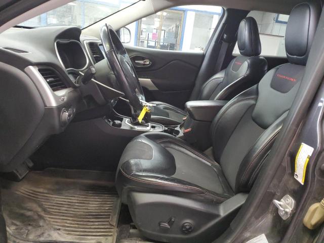 1C4PJMBS1HW577033 - 2017 JEEP CHEROKEE TRAILHAWK CHARCOAL photo 7