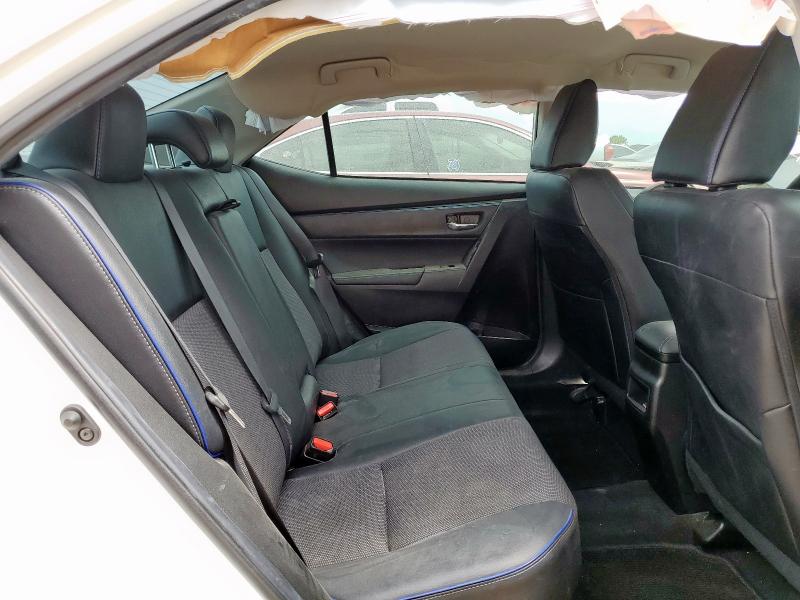 5YFBURHE7JP787439 - 2018 TOYOTA COROLLA L WHITE photo 10