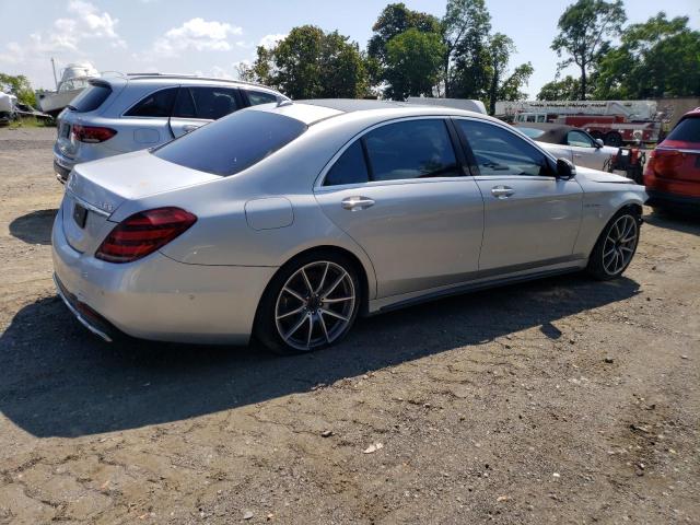 WDDUG7KB8JA394370 - 2018 MERCEDES-BENZ S 65 AMG SILVER photo 3