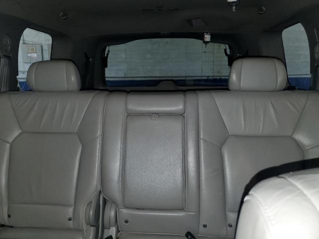 5FNYF4H5XBB005946 - 2011 HONDA PILOT EXL WHITE photo 10