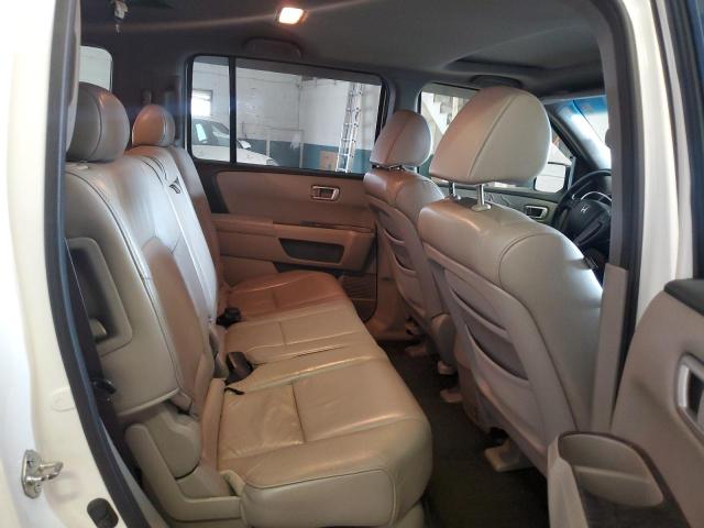 5FNYF4H5XBB005946 - 2011 HONDA PILOT EXL WHITE photo 11