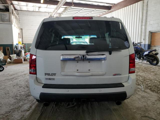 5FNYF4H5XBB005946 - 2011 HONDA PILOT EXL WHITE photo 6
