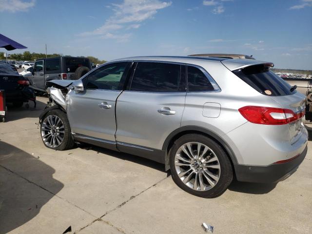 2LMTJ6LP4GBL58507 - 2016 LINCOLN MKX RESERVE SILVER photo 2