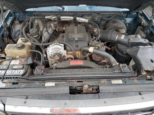 1FTHF36F2VEB90599 - 1997 FORD F350 BLUE photo 11