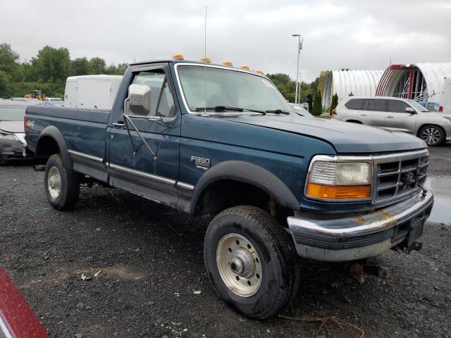 1FTHF36F2VEB90599 - 1997 FORD F350 BLUE photo 4