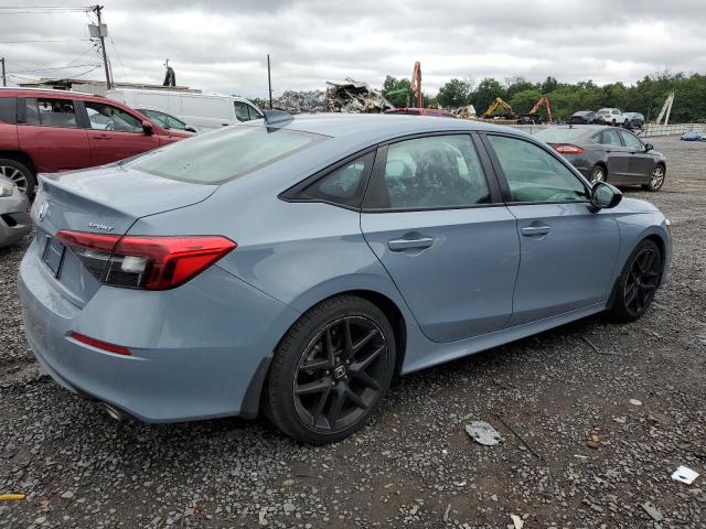 2HGFE2F50NH559739 - 2022 HONDA CIVIC SPORT ლურჯი ფოტო 3