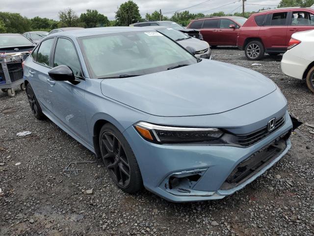 2HGFE2F50NH559739 - 2022 HONDA CIVIC SPORT ლურჯი ფოტო 4