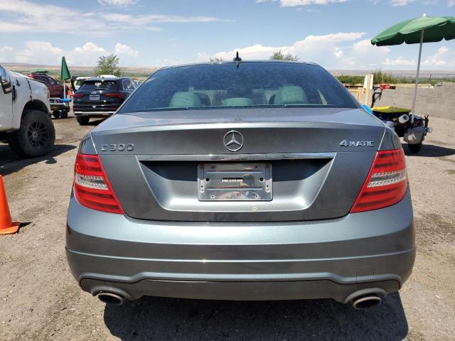 WDDGF8BB1CA725055 - 2012 MERCEDES-BENZ C 300 4MATIC GRAY photo 6