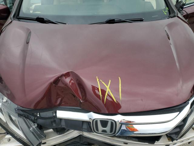 5FNRL6H79KB023249 - 2019 HONDA ODYSSEY EXL Бордовый фото 11