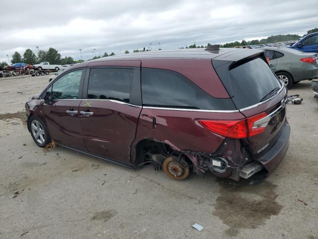 5FNRL6H79KB023249 - 2019 HONDA ODYSSEY EXL Бордовый фото 2