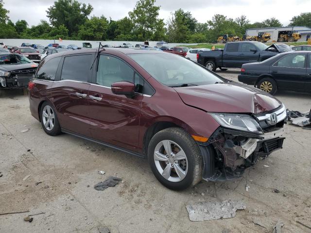5FNRL6H79KB023249 - 2019 HONDA ODYSSEY EXL Бордовый фото 4