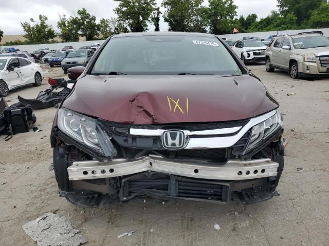 5FNRL6H79KB023249 - 2019 HONDA ODYSSEY EXL Бордовый фото 5