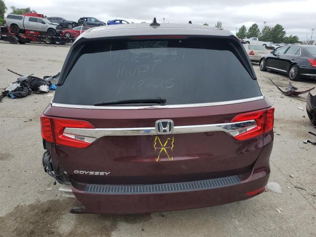 5FNRL6H79KB023249 - 2019 HONDA ODYSSEY EXL Бордовый фото 6