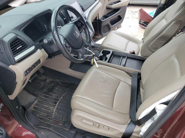 5FNRL6H79KB023249 - 2019 HONDA ODYSSEY EXL Бордовый фото 7