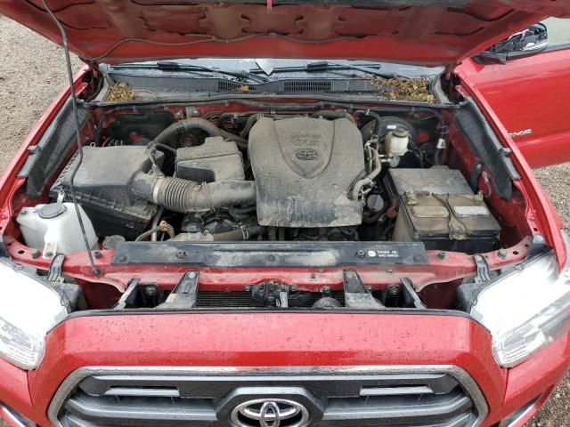 3TMGZ5ANXHM072070 - 2017 TOYOTA TACOMA DOUBLE CAB RED photo 11