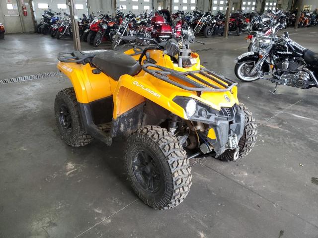 3JBLGAT49KJ000094 - 2019 CAN-AM OUTLANDER 570 ORANGE photo 1