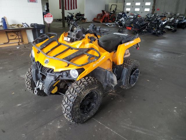 3JBLGAT49KJ000094 - 2019 CAN-AM OUTLANDER 570 ORANGE photo 2