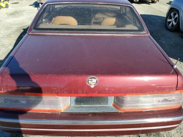 1G6VR3182KU100357 - 1989 CADILLAC ALLANTE BURGUNDY photo 10