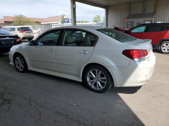 4S3BMCL67D3024458 - 2013 SUBARU LEGACY 2.5I LIMITED WHITE photo 2