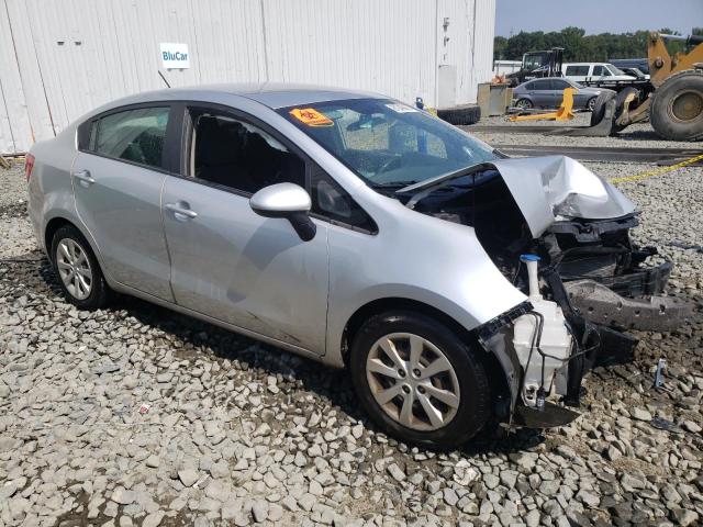 KNADM4A37H6006633 - 2017 KIA RIO LX SILVER photo 4