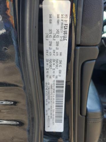 1C4RJFAGXGC393937 - 2016 JEEP GRAND CHEROKEE LAREDO BLACK photo 12