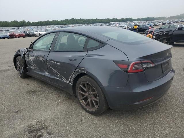 5YJ3E1EA7PF423093 - 2023 TESLA MODEL 3 GRAY photo 2