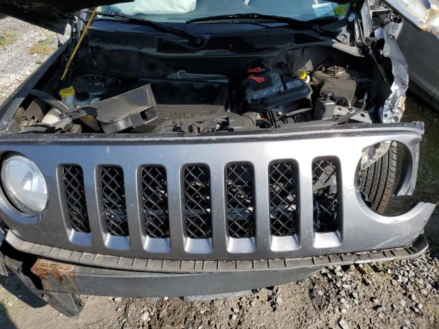 1C4NJRCB0DD248476 - 2013 JEEP PATRIOT LIMITED GRAY photo 11